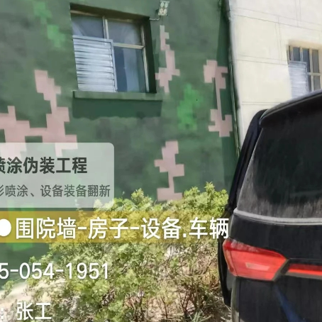 荆门数码迷彩漆施工
